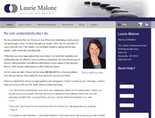 Tablet Screenshot of malonemediationandlaw.com